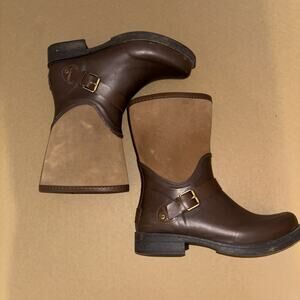 UGG Australia women's brown waterproof round toe Size Label Removed Looks 5.5